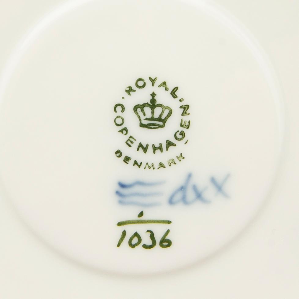 Servis "Musselmalet hel och halvblonde" Royal Copenhagen Danmark porslin.