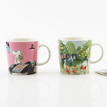 Mugs 8 pcs Moomin characters/ Mumin Arabia Finland.