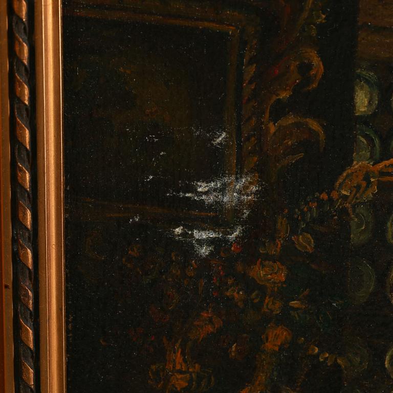 OKÄND KONSTNÄR, olja på duk, monogramsignerad EL, 1900-tal.