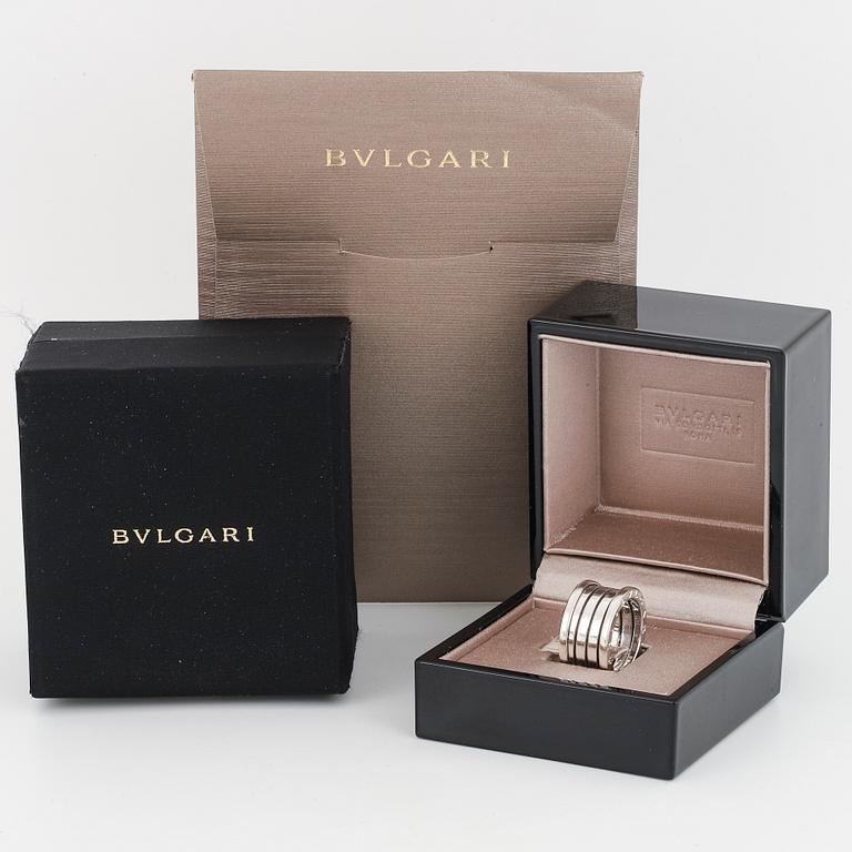 BULGARI B.zero1 ring 18K vitguld.