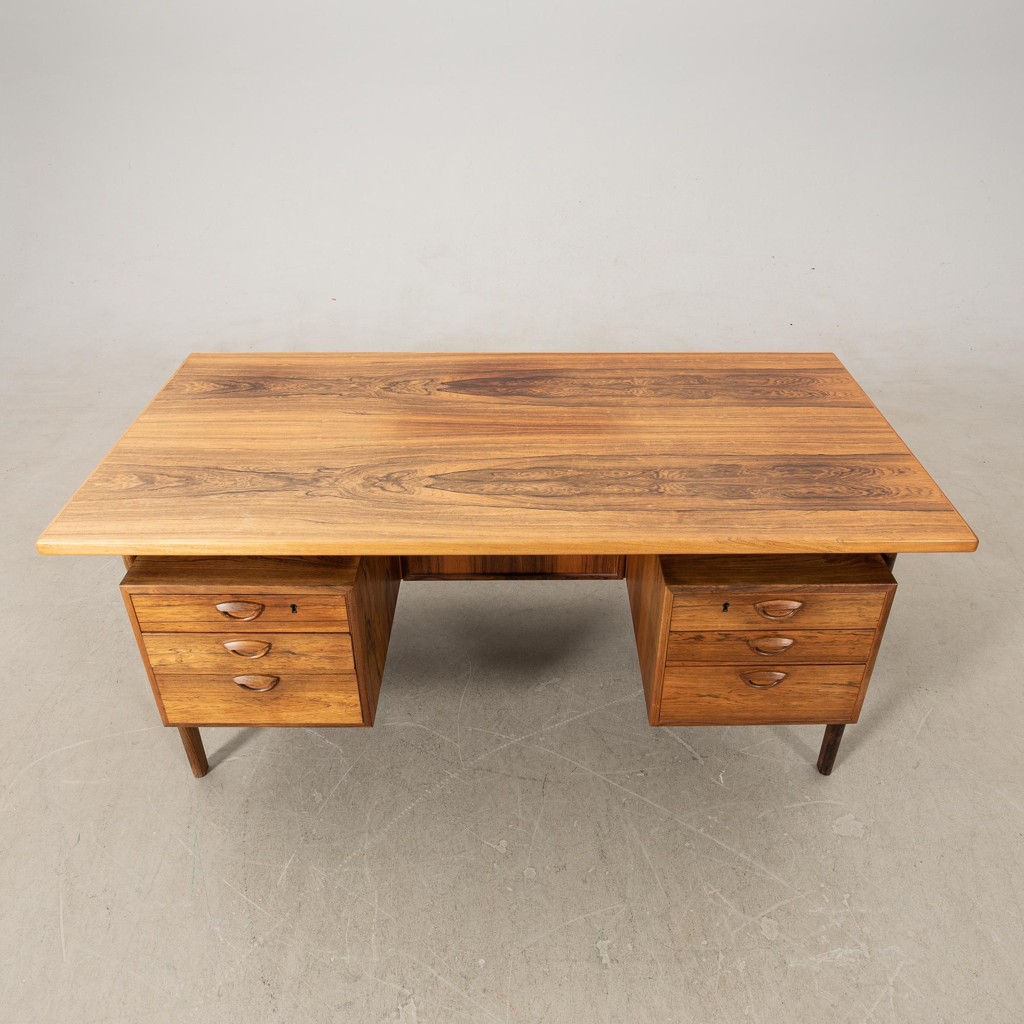Kai Kristiansen, desk, Feldballes Møbelfabrik, Denmark, 1950s/1960s.