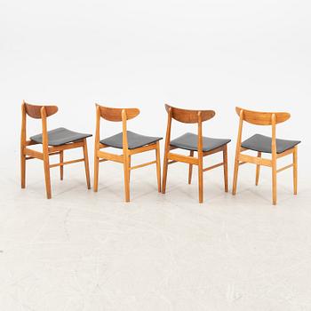Chairs 4 pcs Farstrup Denmark 1960s.