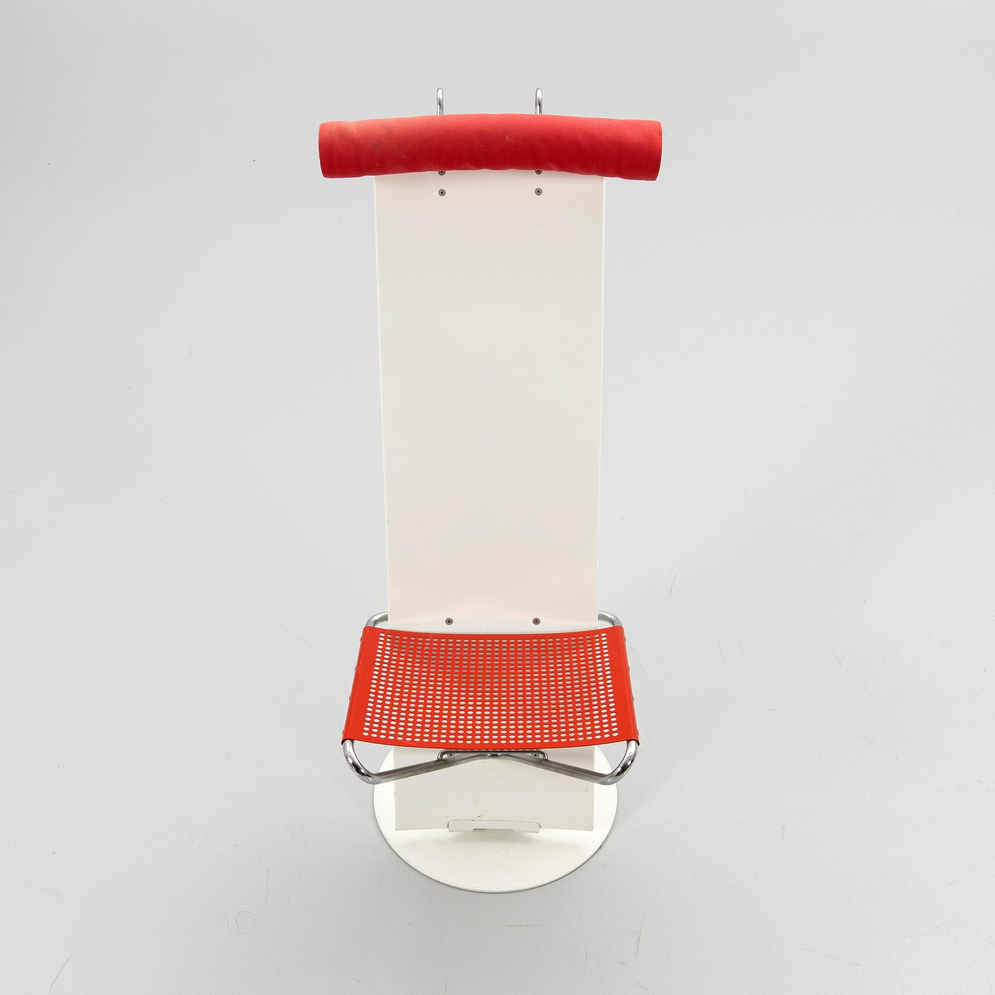 Börge Lindau & Bo Lindekrantz, Snurrstol, "Planka", Lammhults Möbel, modellen formgiven 1985.