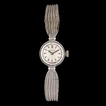 ARMBANDSUR, dam, Omega, 18k vitguld. Vikt 19g.