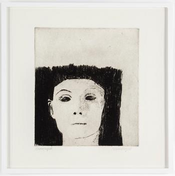 HANS WIGERT, etsning, provtryck, signerad.