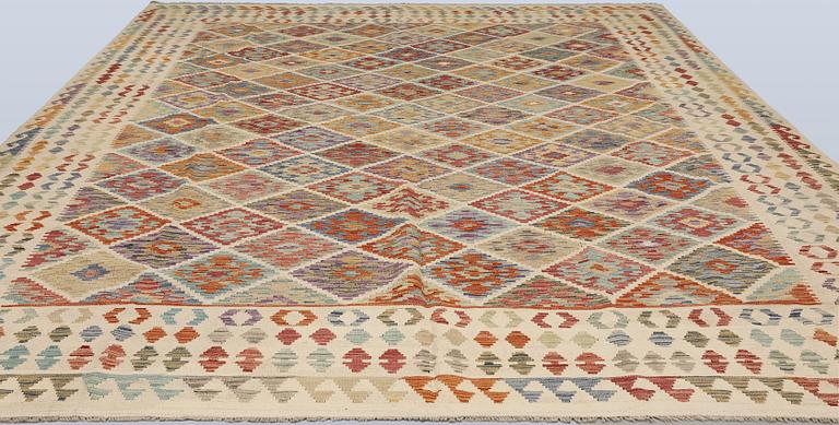 Carpet, Kelim, c. 388 x 309 cm.