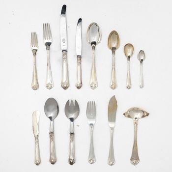 A 115-piece silver flat ware set, 'Sachsisk', G.A. Dahlgren Ab, Sweden, 1936-37.