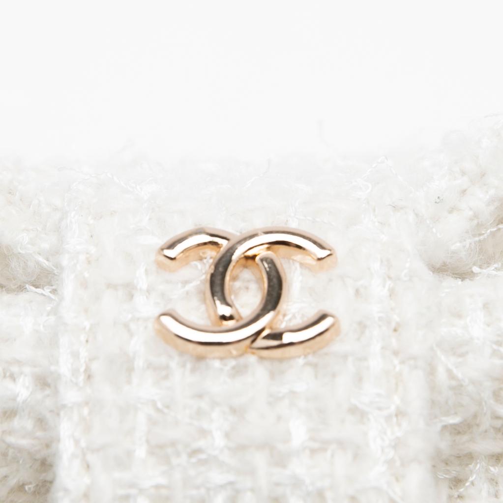 Chanel, bag, Mini Bouclé Bow Bag.