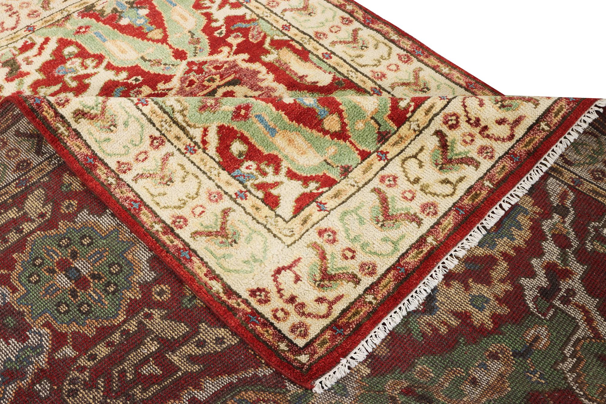 A Mamluk carpet, c. 316 x 242 cm.