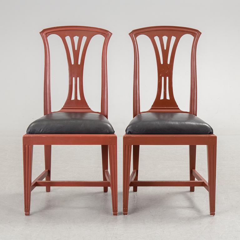 A set of six 'Fresta' chairs by IKEA, late 20th century.