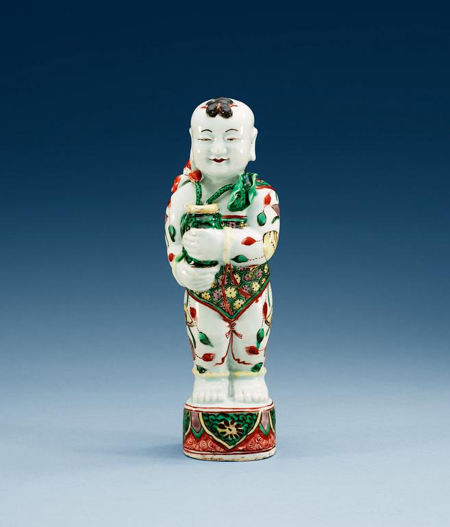 FIGURIN, porslin. Qing dynastin, Kangxi (1662-1722).