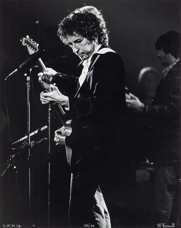 Edward Finnell, "Bob Dylan and Rick Danko, February 14, 1974".