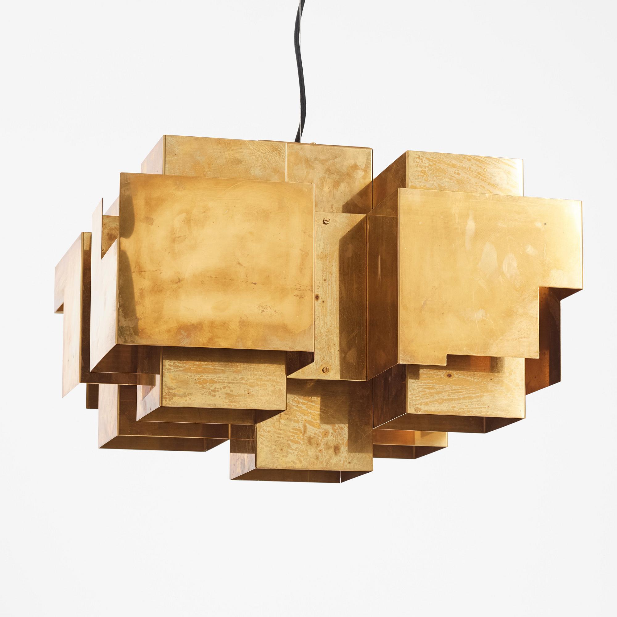 Folkform, a ceiling lamp, "Suburban Skyline", first edition Studio Folkform, 2013.
