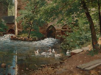 Oscar Törnå, "Grez-sur-Loing".