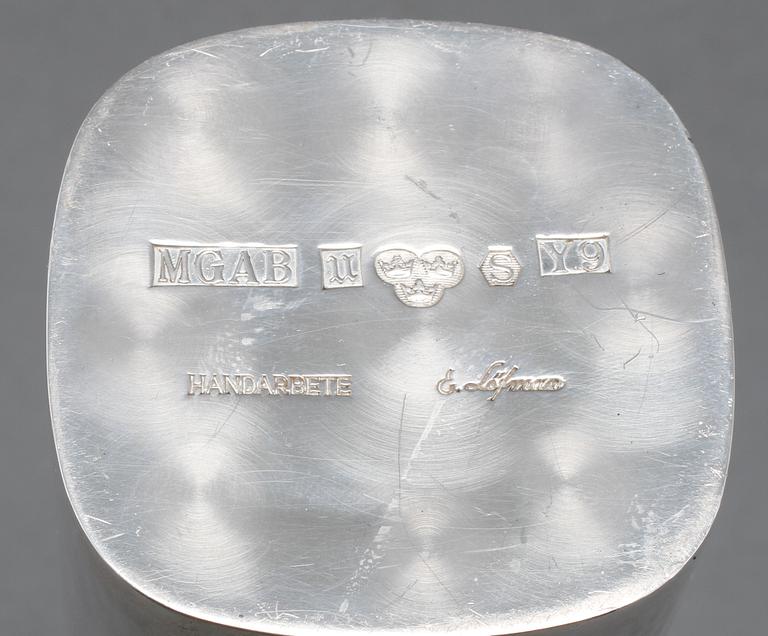 VAS, silver, Uppsala, MGAB, E. Löfman, 1973, vikt 403 gram.