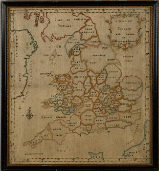 BRODERI, av Eleanor Randal -81, England 1800-tal.