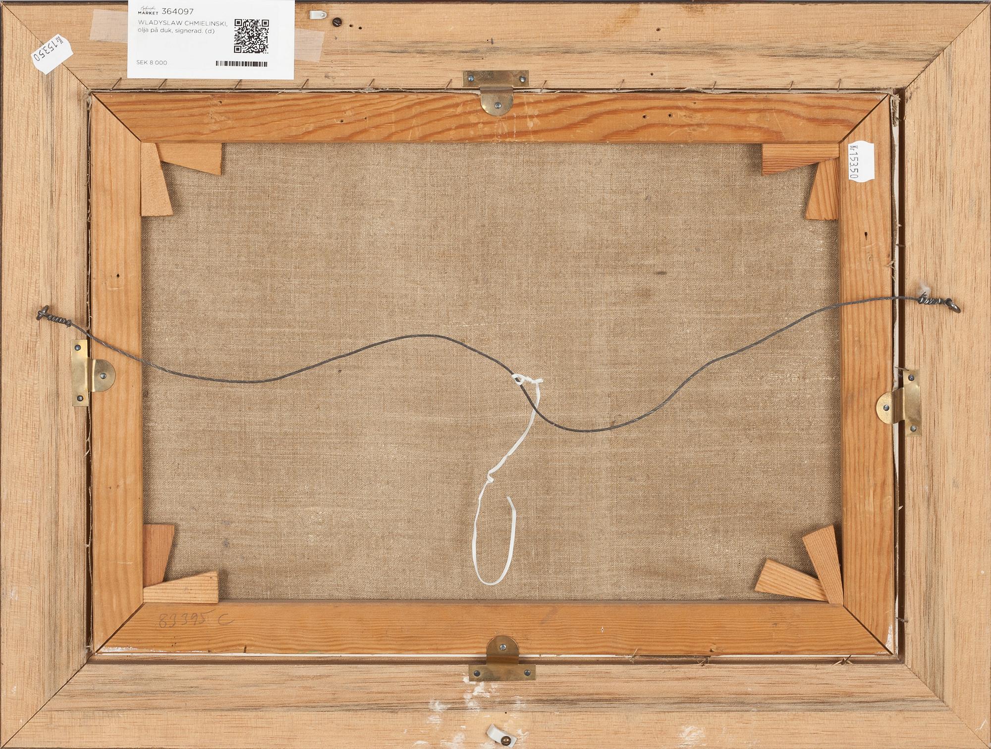 WLADYSLAW CHMIELINSKI, olja på duk, signerad.