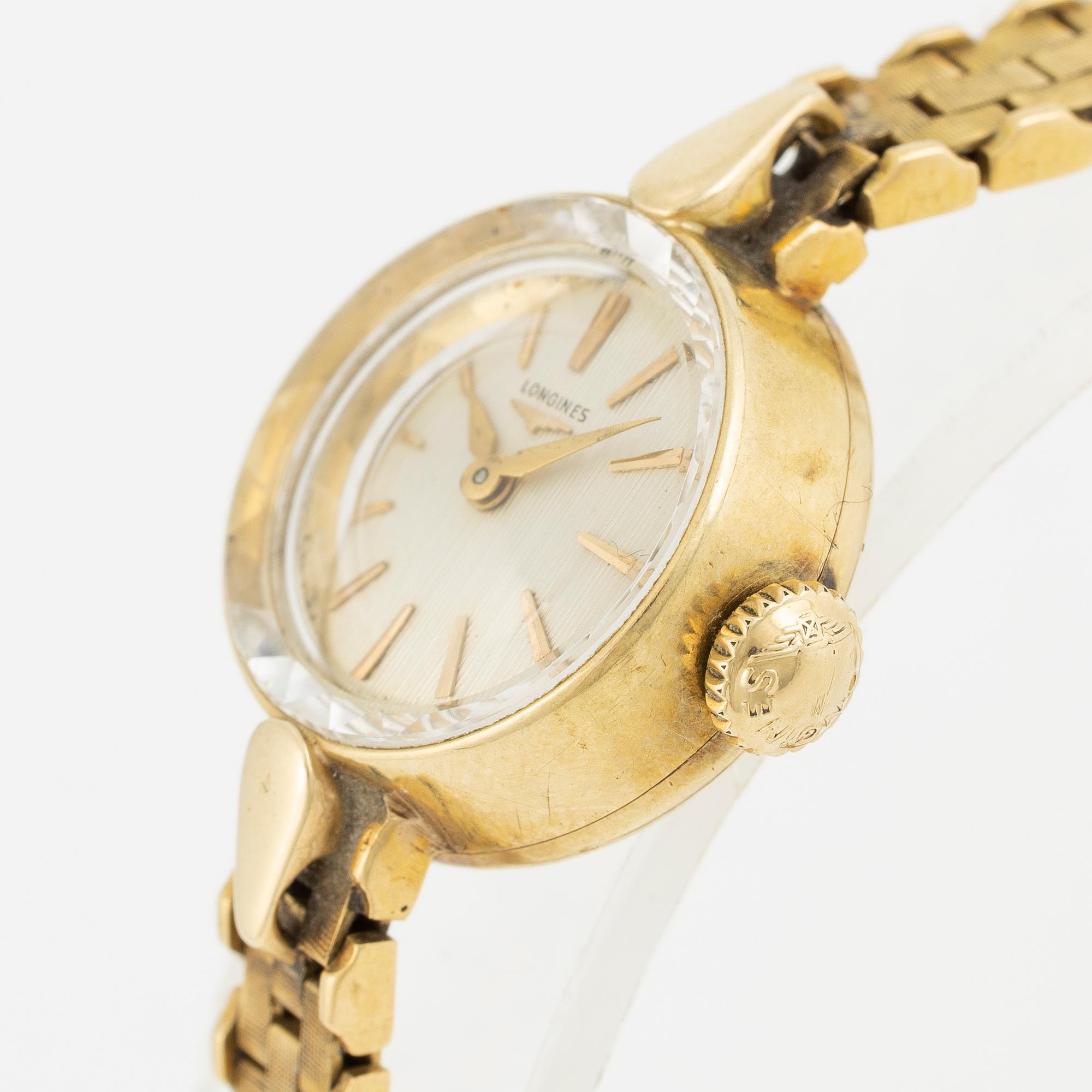 Longines, armbandsur, 18 mm.