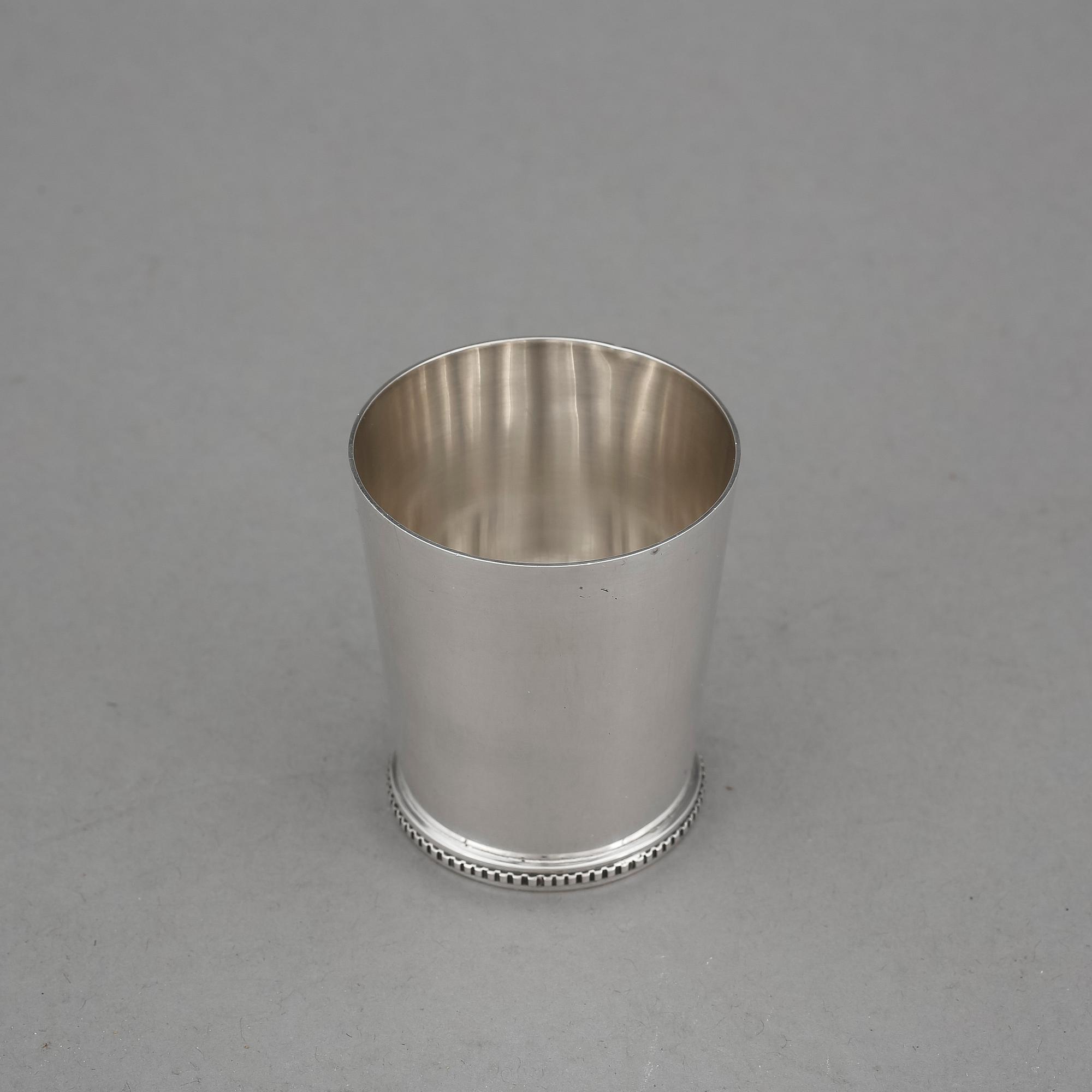 BÄGARE, silver, Wiwen Nilsson, Lund, 1971. Vikt 68 g.