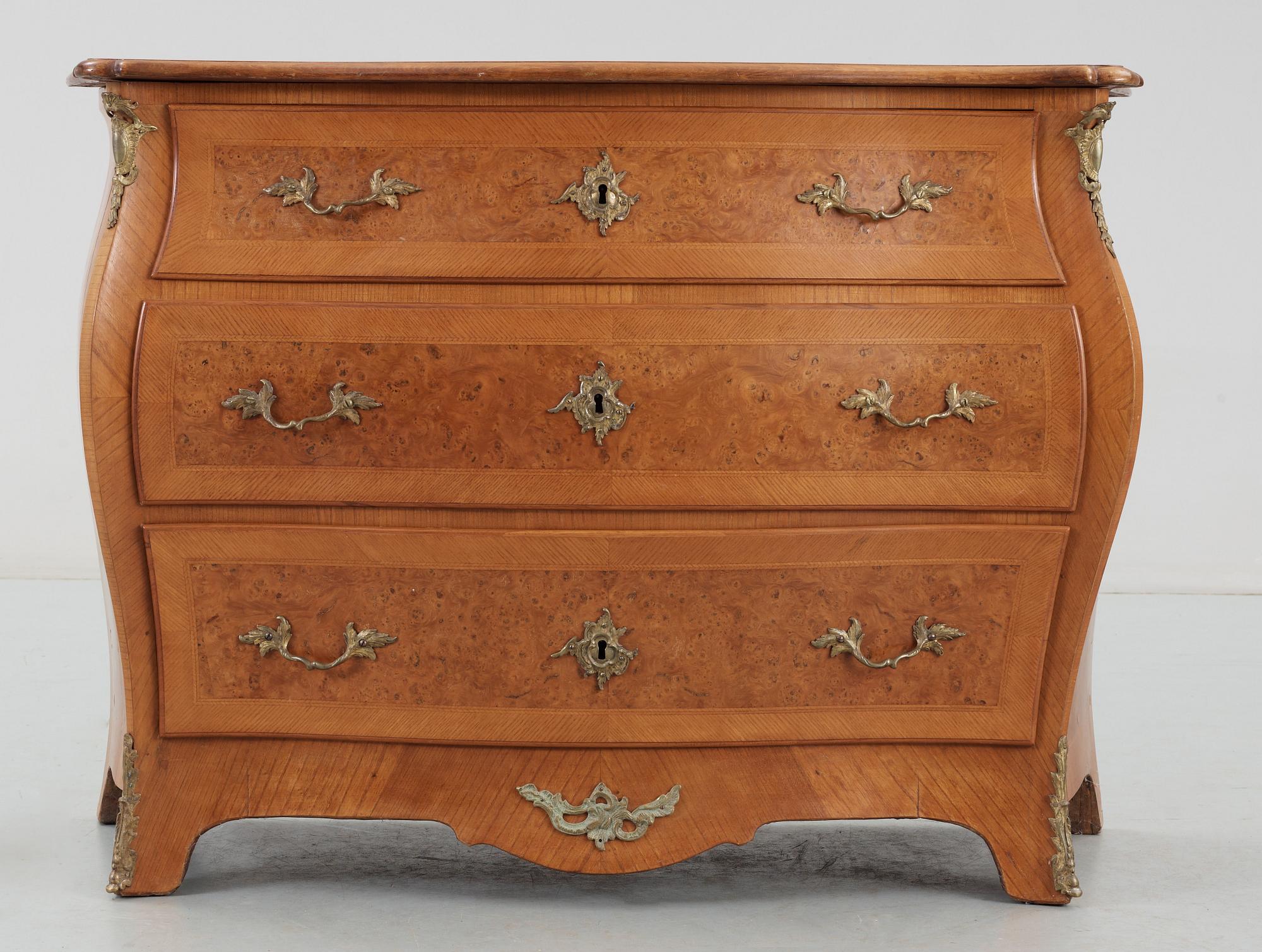 BYRÅ, Nils Dahlin, rokoko, (mästare i Stockholm 1761 - 1787).