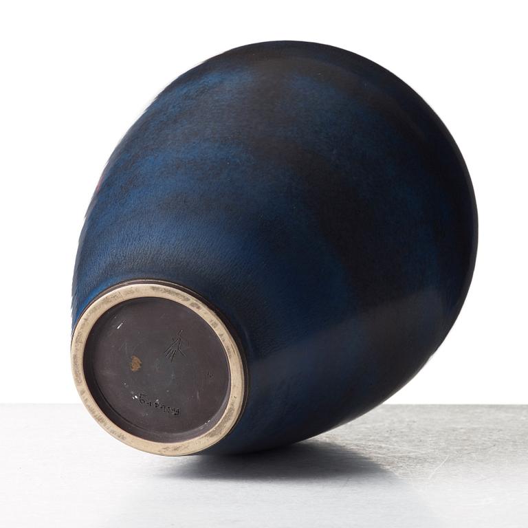 Berndt Friberg, a stoneware vase, Gustavsberg studio, Sweden 1959.