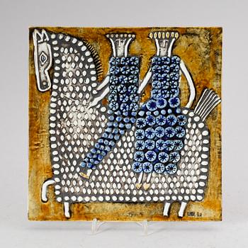 RELIEF, stengods, Lisa Larson, Gustavsberg.
