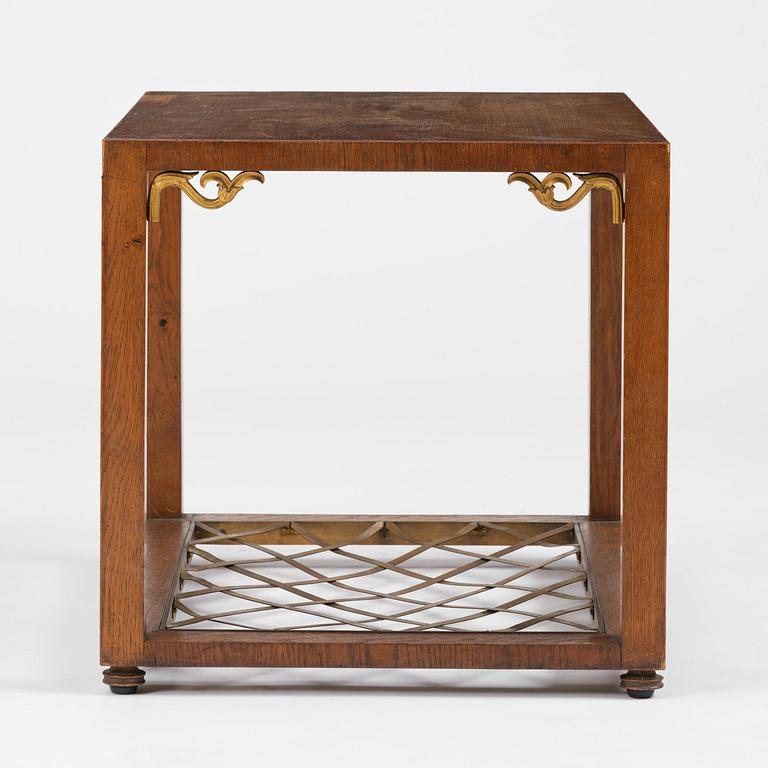 Niels Holger Rasmussen, an oak coffee table, Denmark, ca. 1924-27.