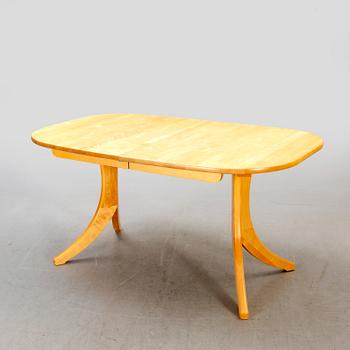 A birch daning table 'Primula' by Nils-Göran Gustafsson for Stolab, Sweden 2006.