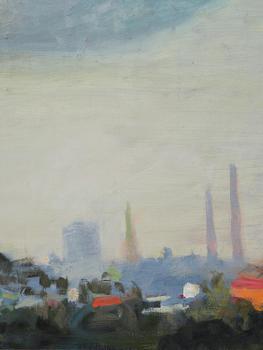 Peter Dahl, "Stockholm från Aspudden".