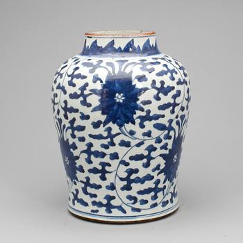 VAS, porslin, Kina, Ming-stil, trol 1800/1900-tal.