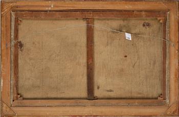 OKÄND KONSTNÄR, olja på duk, signerad J Gibbon, 1800-tal.