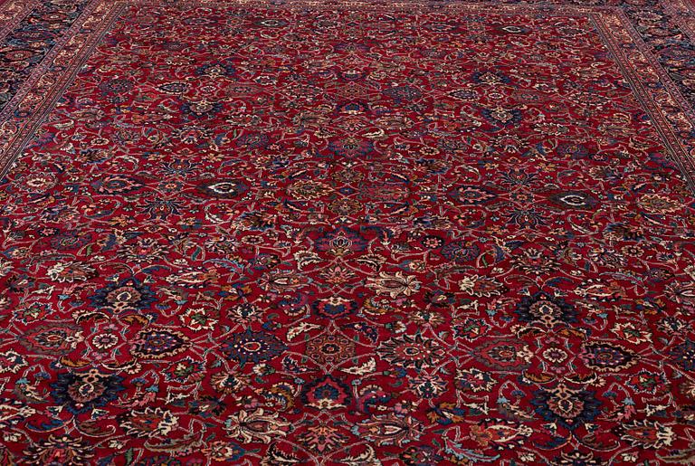 MATTA, semiantik Meshed, sk Saber, ca 475 x 349 cm (inklusive slätväv).