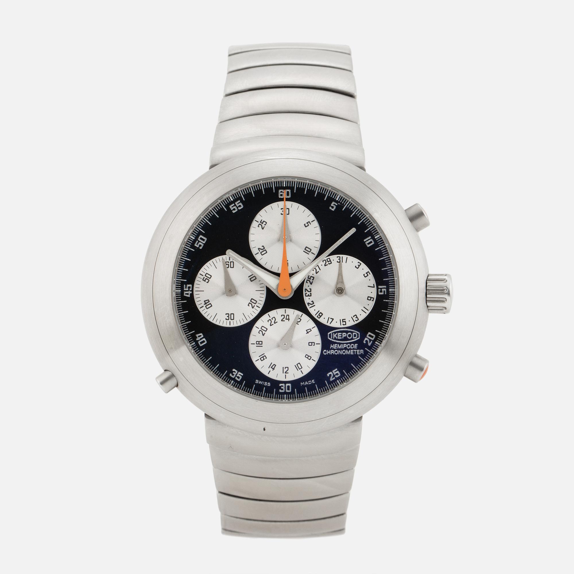IKEPOD, Hemipod, Chronometer, Marc Newson design, armbandsur, 44 mm.
