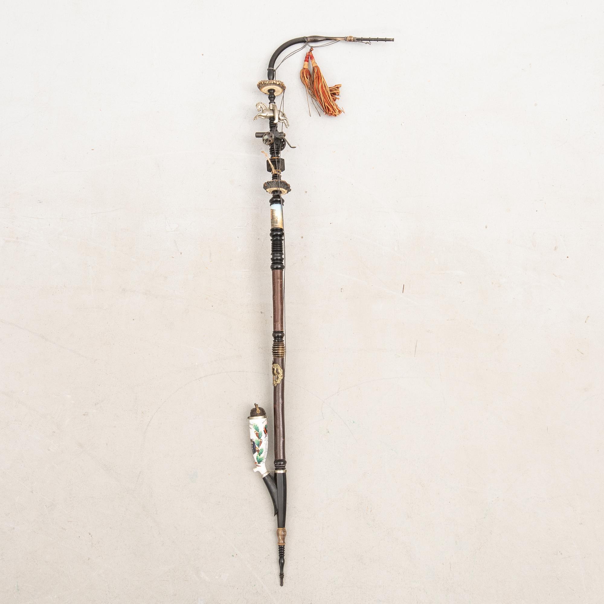 Long pipe "Parole Heimat" Germany late 19th century.