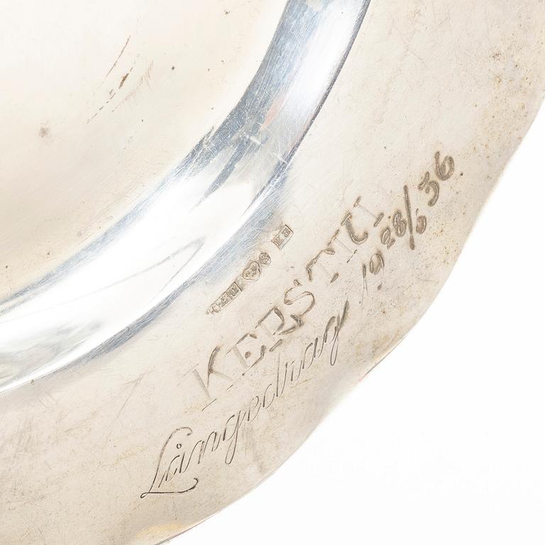 Fats, 6 pcs, silver. 20th century.