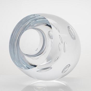 Timo Sarpaneva, glasskulptur,  "Claritas", signerad Timo Sarpaneva Iittala 2006.