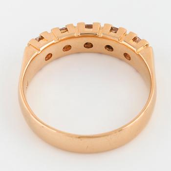 RING, med briljantslipade diamanter totalt 0.75 ct, Schalins, Östersund.