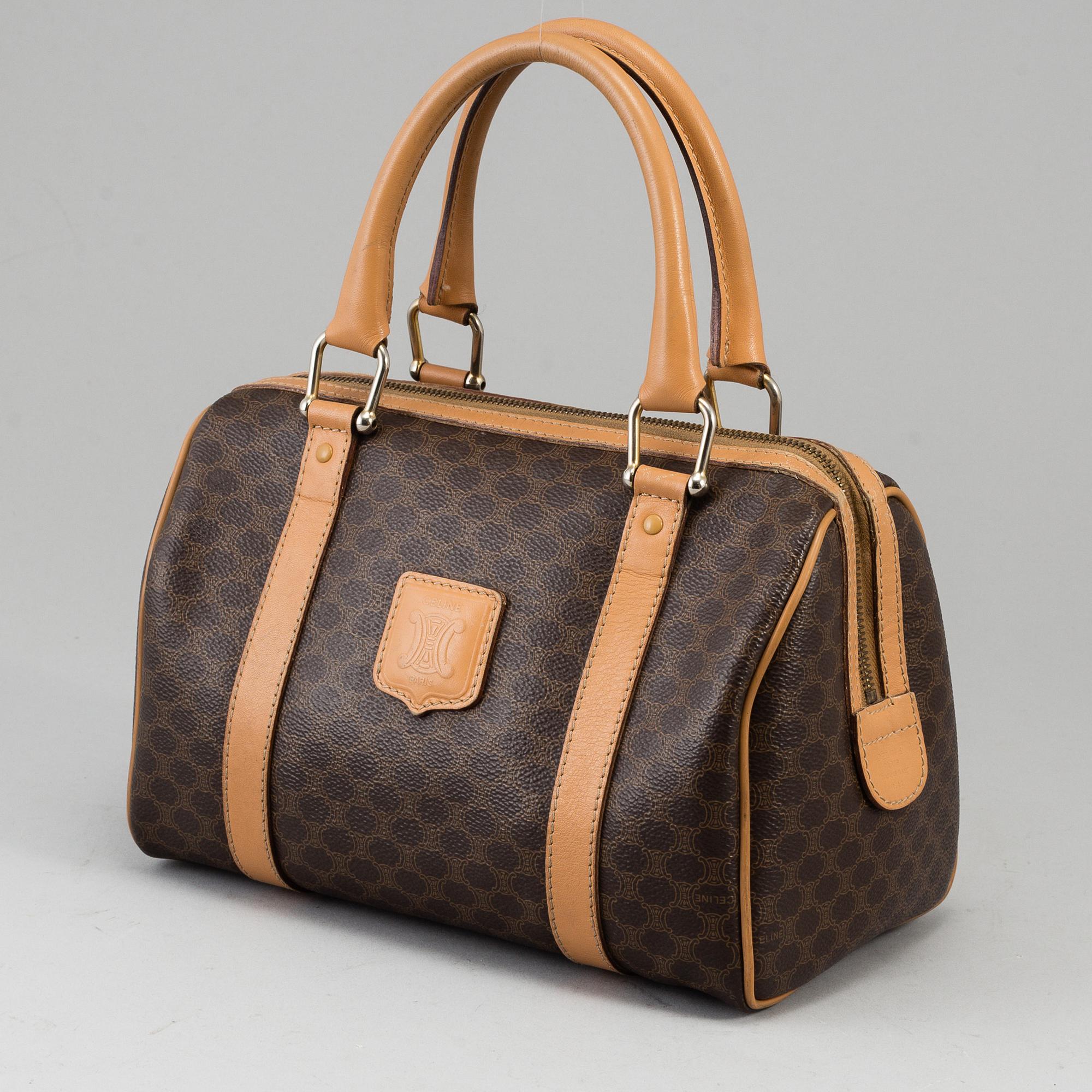 CÉLINE, 'Macadam Boston Bag'.