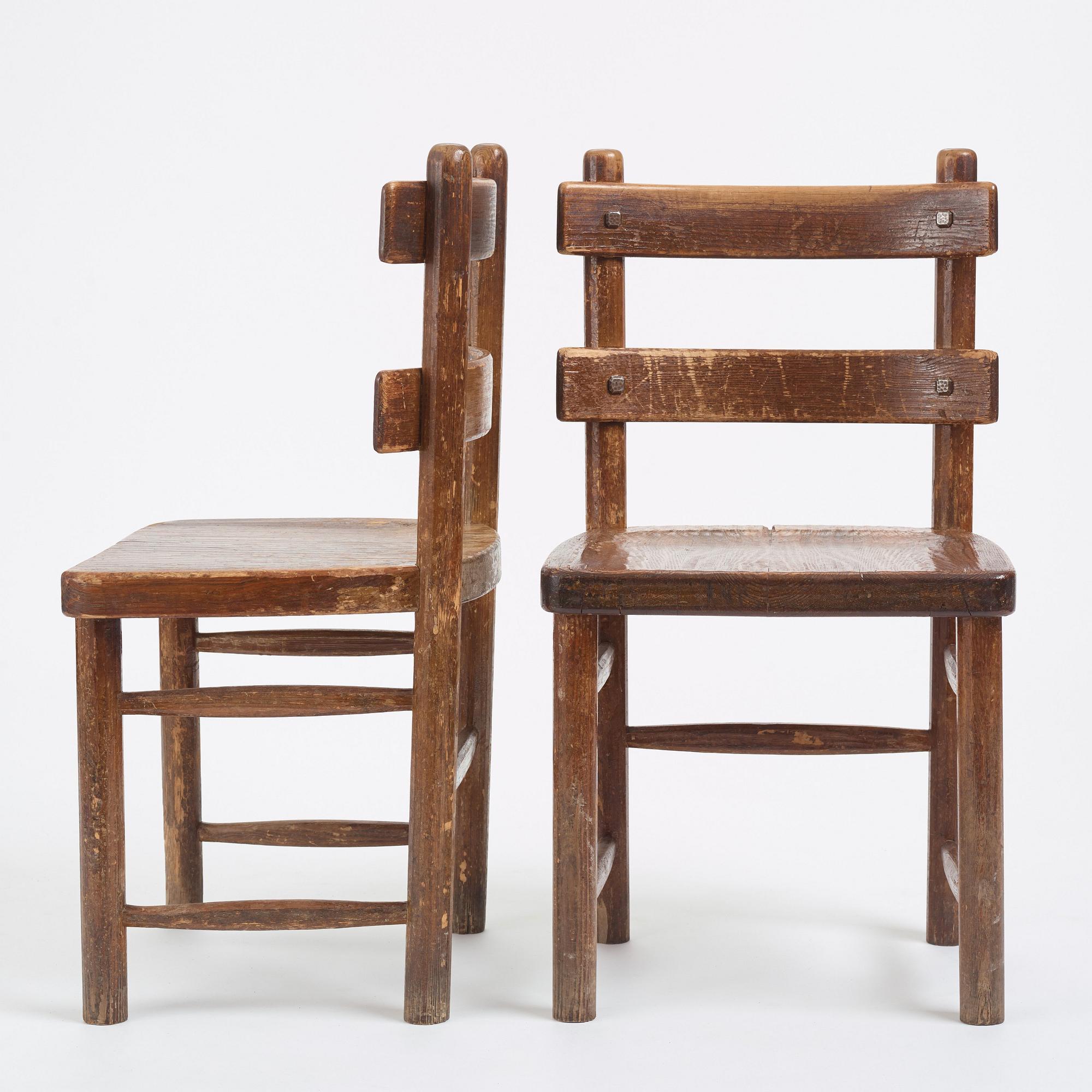 Axel Einar Hjorth, stolar, 6 st "Sandhamn", Nordiska Kompaniet, 1931.