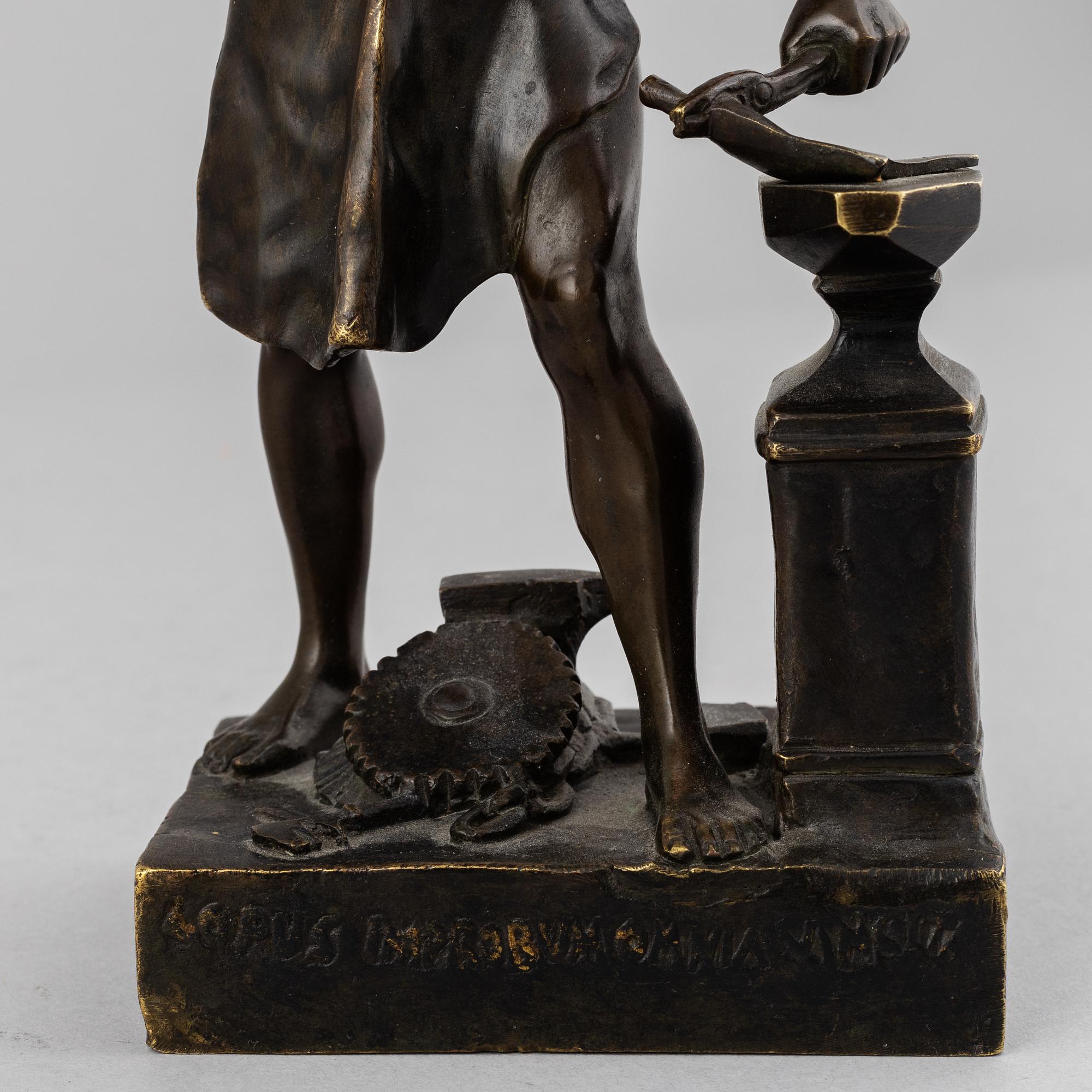Émile Louis Picault, sculpture. Signed. Foundry mark. Bronze, height 23 cm.