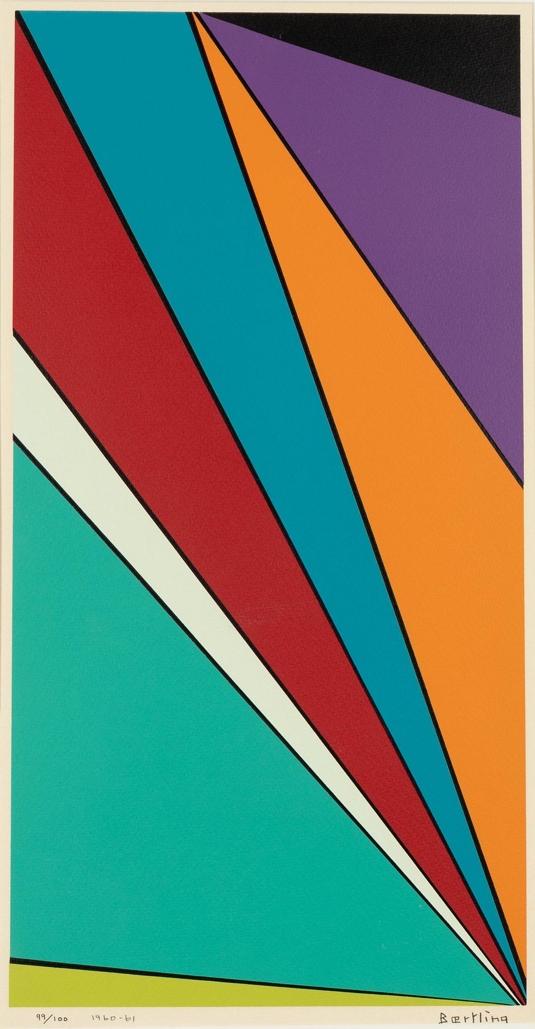 Olle Bærtling, "Dena" ur: "Les triangles de Baertling".