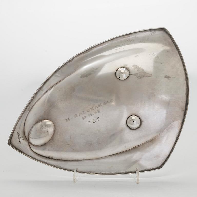 Tapio Wirkkala, Fat, silver, TW 100, Kultakeskus, Tavastehus, 1962.