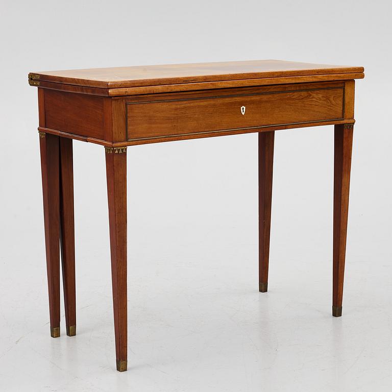 Spelbord, sengustavianskt, omkring år 1800.