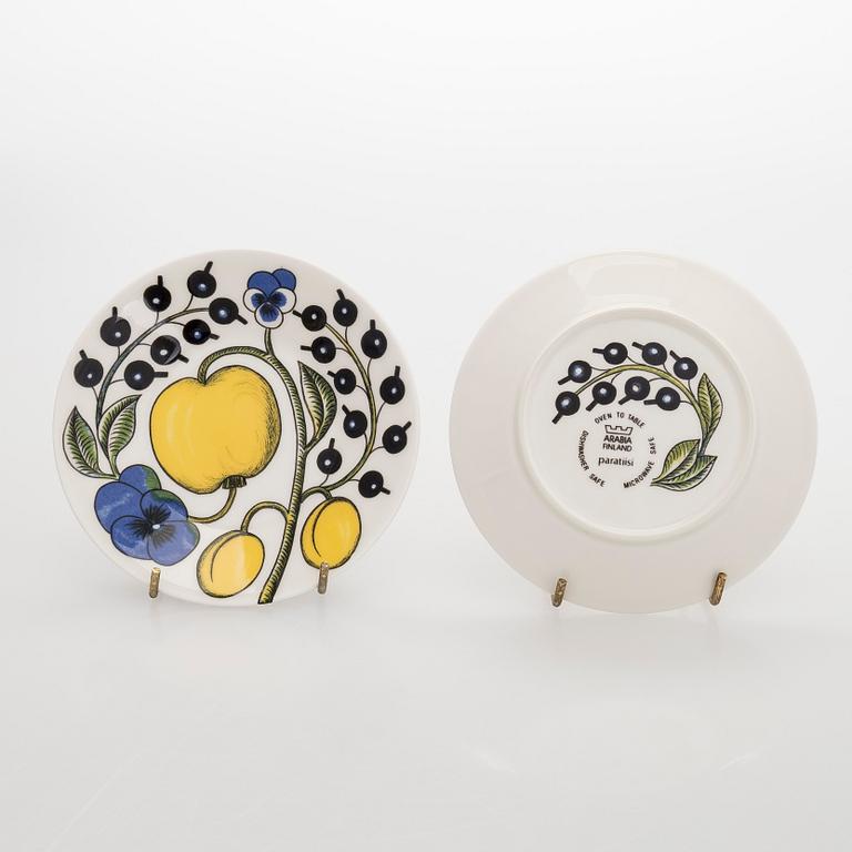 Birger Kaipiainen, servisdelar, 7 st, ”Paratiisi”, Arabia, sent 1900-tal.