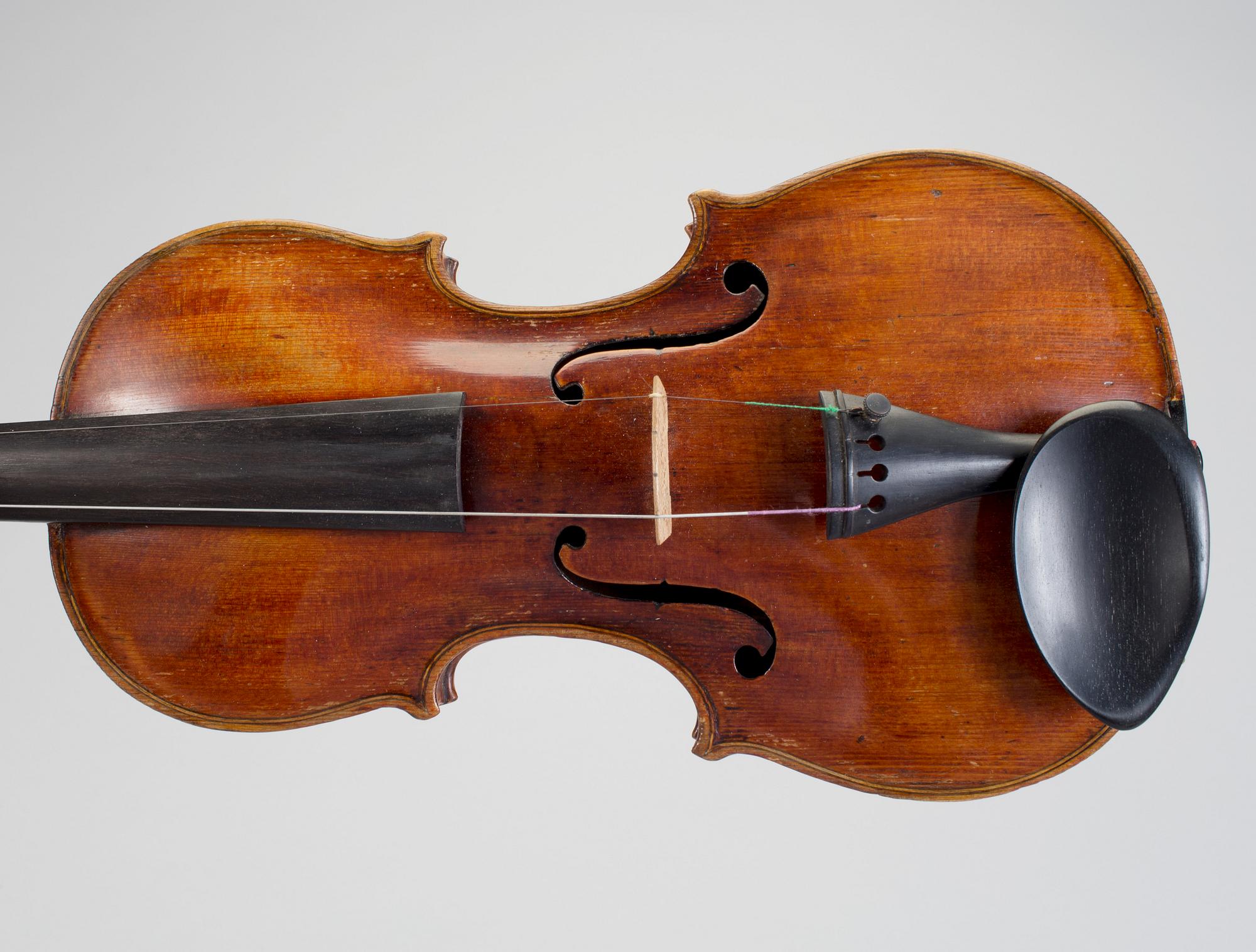 An Alexander Zanti violin, 1818.