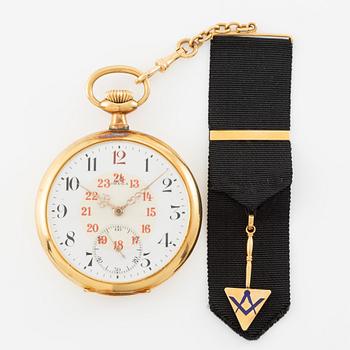 Omega, pocket watch, 51 mm.