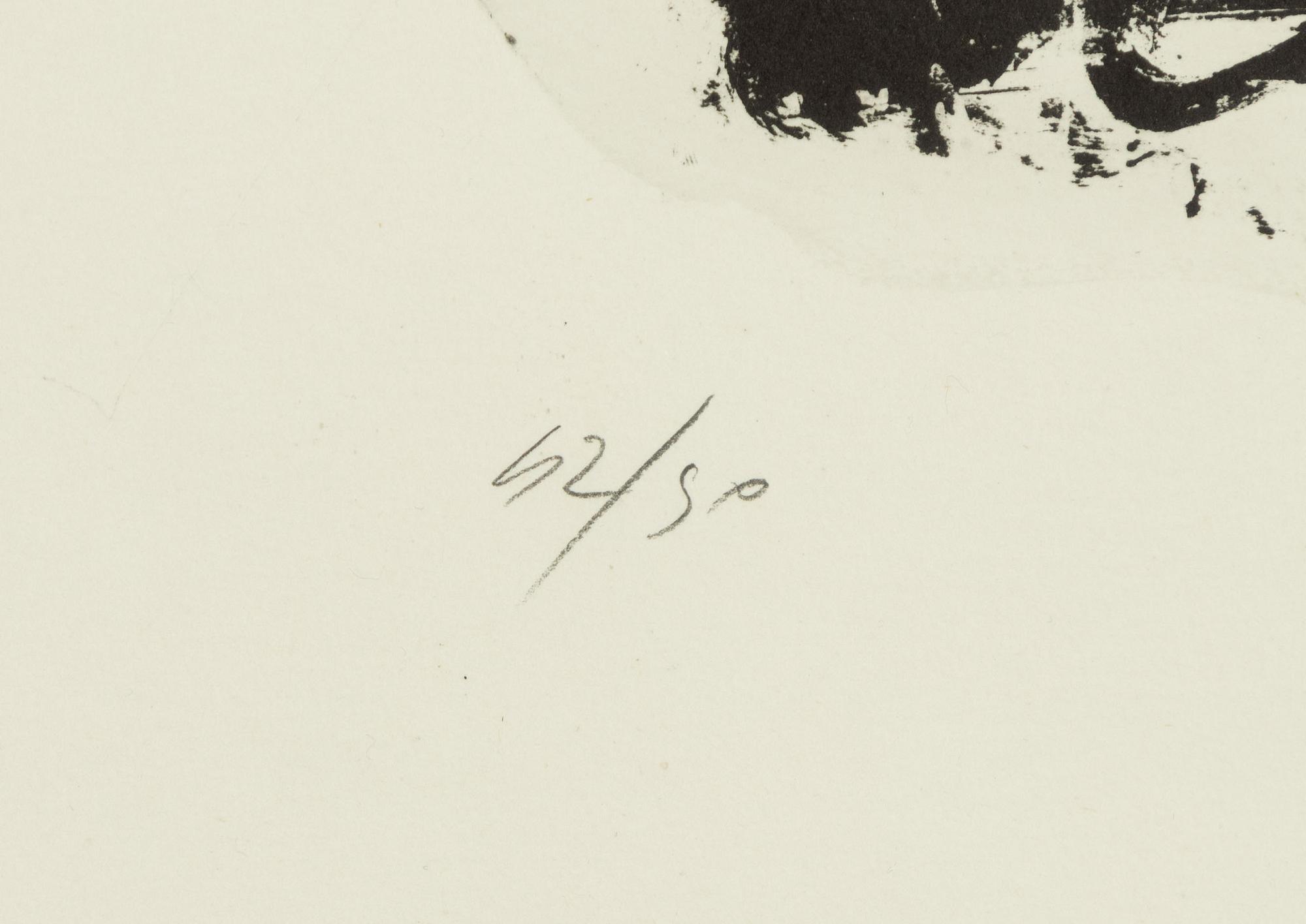 Antonio Saura, Untitled.