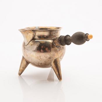 Cream jug, silver, probably Denmark, 19th/20th century.