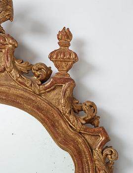 Spegel, möjligen Nordtyskland, 1700-talets första del, Senbarock.