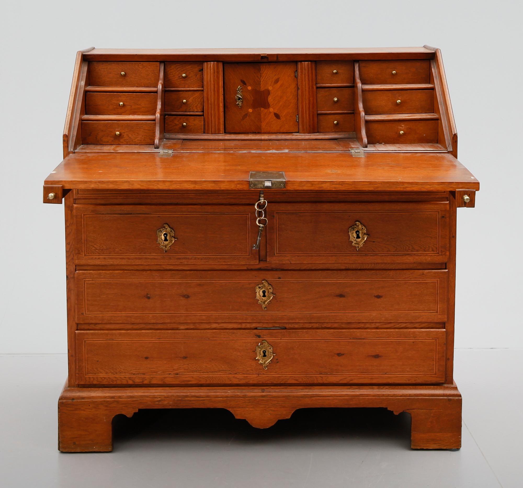 SNEDKLAFFSEKRETÄR, senbarock, 1700-tal.